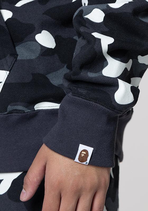 City Camo Shark Full Zip Hoodie - Black - LOADED