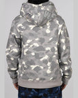 City Camo Shark Full Zip Hoodie - Grey - LOADED