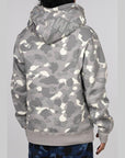 City Camo Shark Full Zip Hoodie - Grey - LOADED