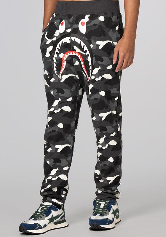 City Camo Shark Sweatpant - Black - LOADED