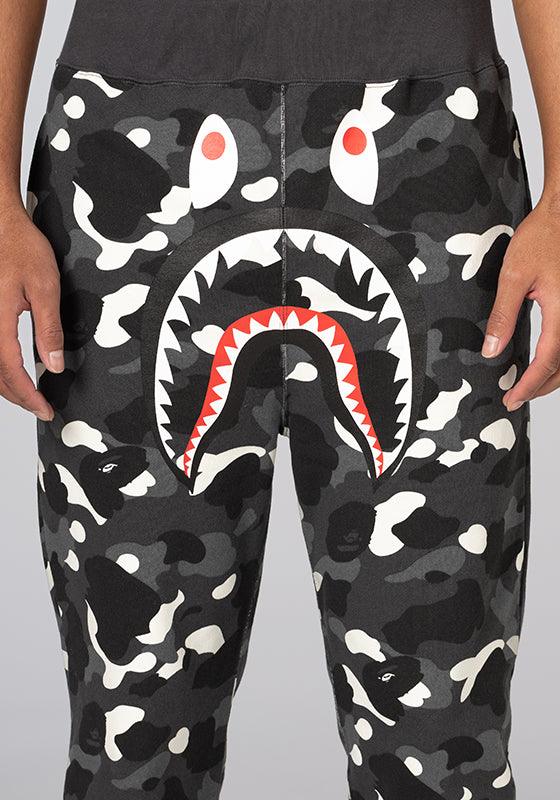 City Camo Shark Sweatpant - Black - LOADED