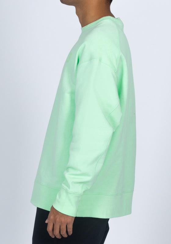 Classic Chest Logo Crew - Glow Green - LOADED