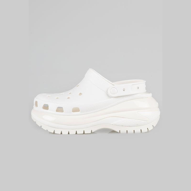 Classic Mega Crush Clog - White - LOADED