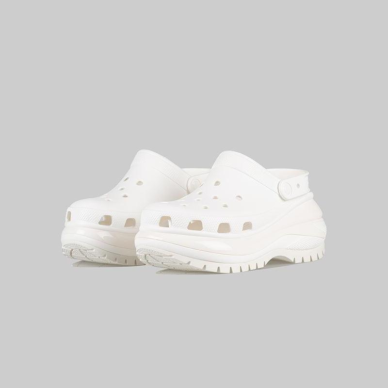 Classic Mega Crush Clog - White - LOADED