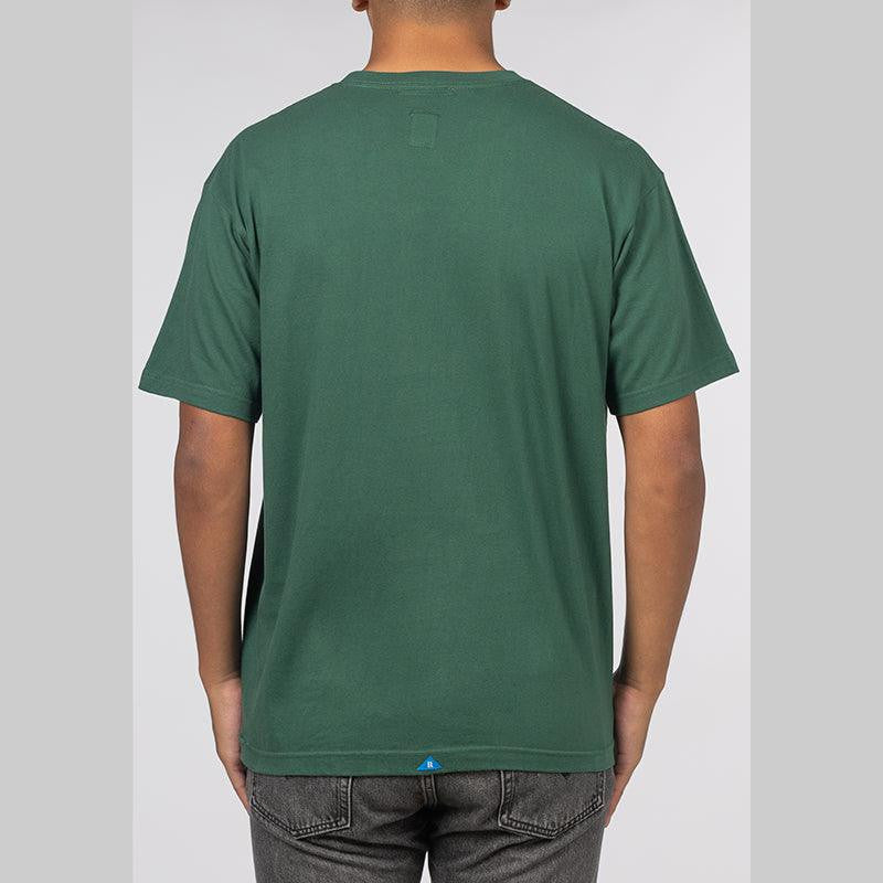 College Logo T-Shirt - Green - LOADED