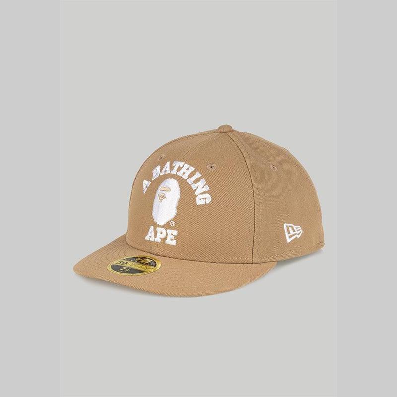 College New Era 59Fifty Low Profile Cap - Beige - LOADED