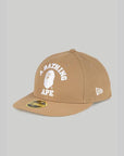 College New Era 59Fifty Low Profile Cap - Beige - LOADED