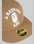 College New Era 59Fifty Low Profile Cap - Beige - LOADED