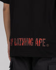 Colour Camo Ape Face T-Shirt - Black/Red - LOADED