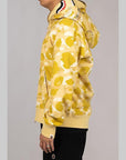 Colour Camo Double Shark Full Zip Hoodie - Yellow - LOADED