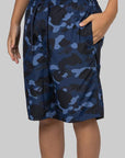 Colour Camo Shark Reversible Short - Navy - LOADED