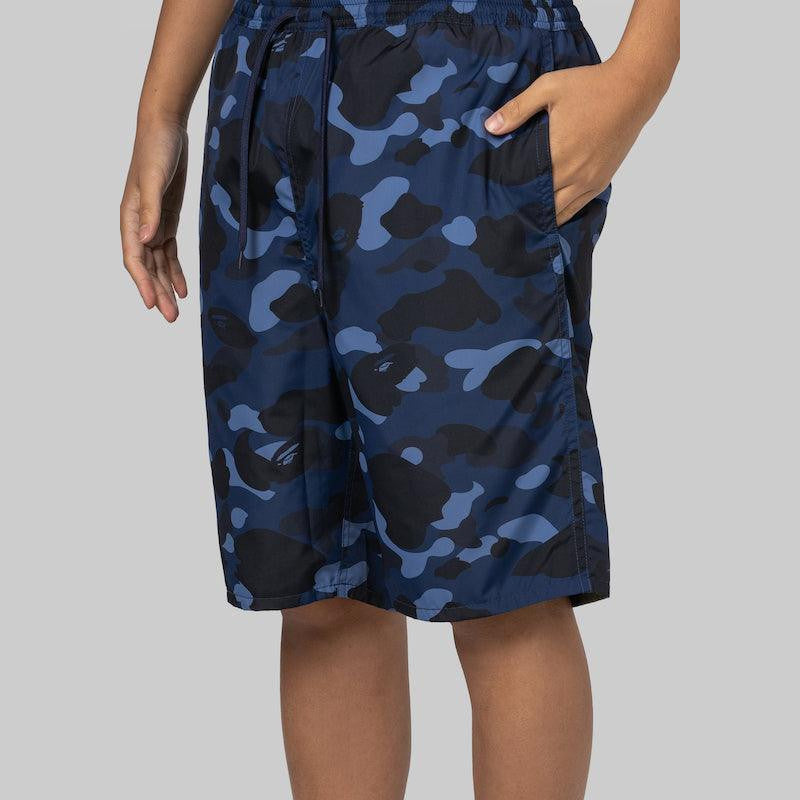 Colour Camo Shark Reversible Short - Navy - LOADED