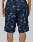 Colour Camo Shark Reversible Short - Navy - LOADED