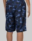 Colour Camo Shark Reversible Short - Navy - LOADED