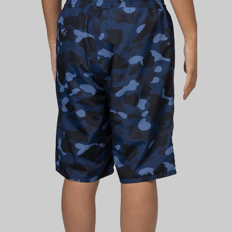 Colour Camo Shark Reversible Short - Navy - LOADED