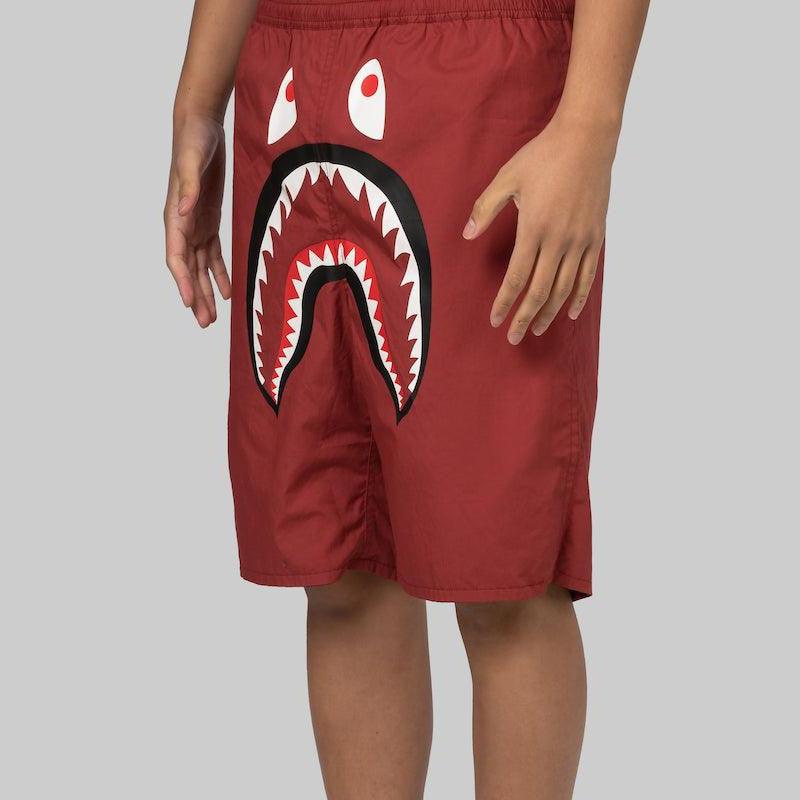 Colour Camo Shark Reversible Short - Red - LOADED