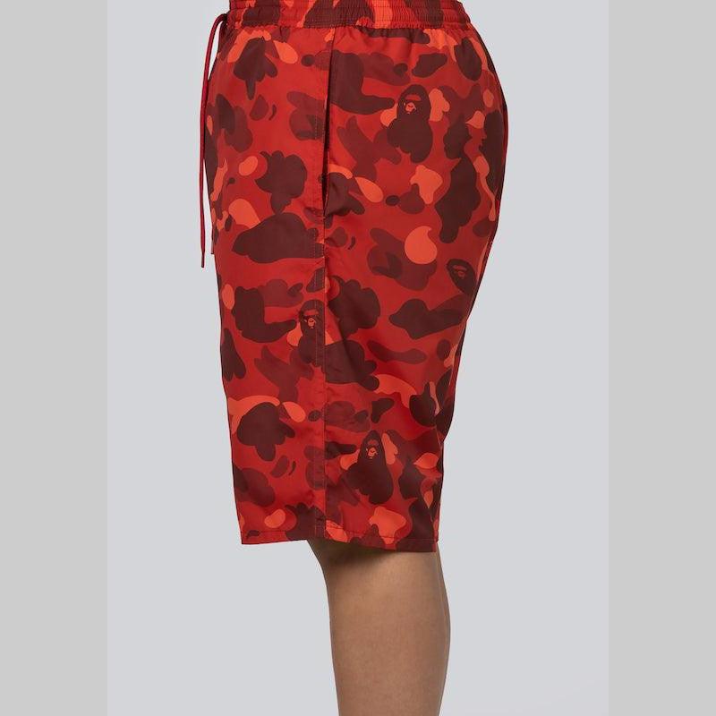 Colour Camo Shark Reversible Short - Red - LOADED