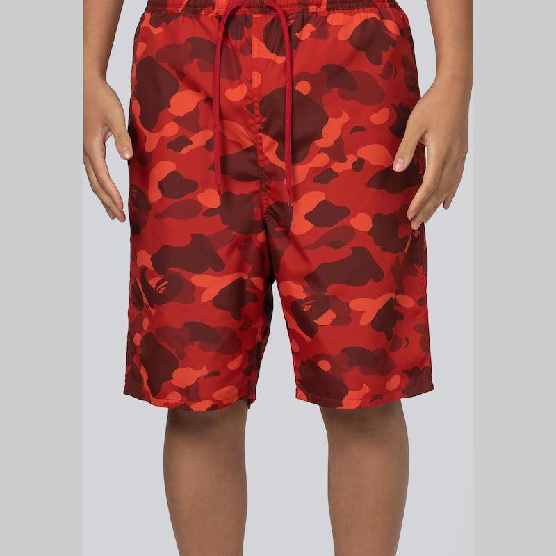 Colour Camo Shark Reversible Short - Red - LOADED