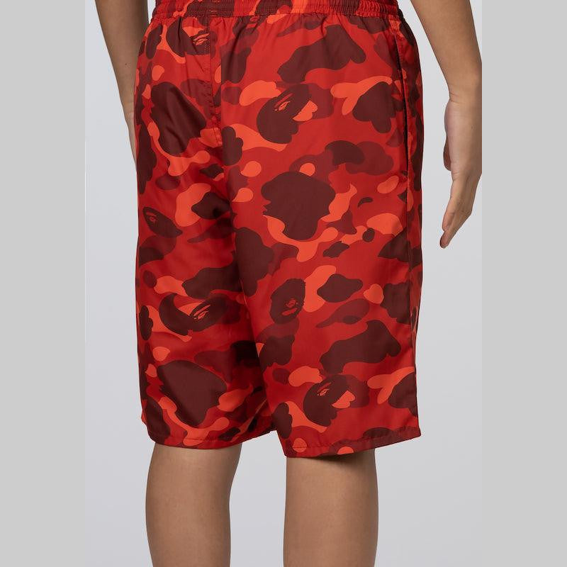 Colour Camo Shark Reversible Short - Red - LOADED