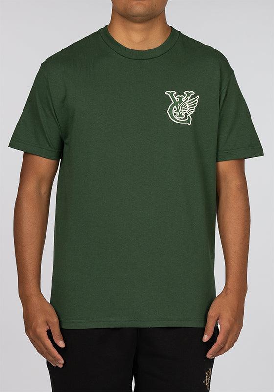 Colour Wing T-Shirt - Bottle Green - LOADED