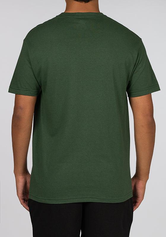 Colour Wing T-Shirt - Bottle Green - LOADED