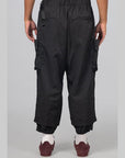 Cuffed Twill Pant - Black - LOADED