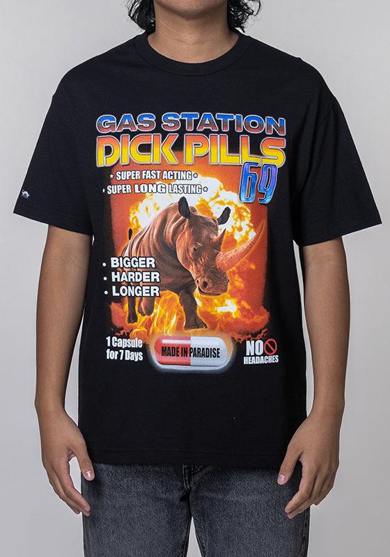 D*ck Pills T-Shirt - Black - LOADED
