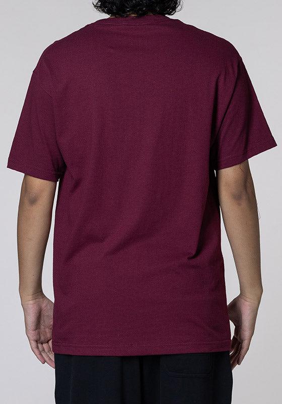 Def T-Shirt - Burgundy - LOADED