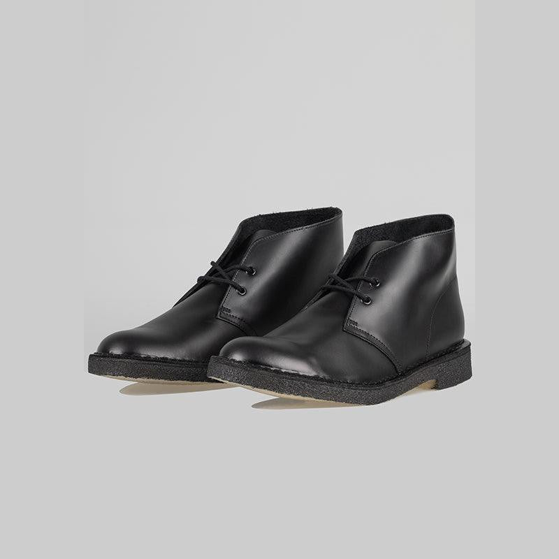 Desert Boot - Black Polished - LOADED