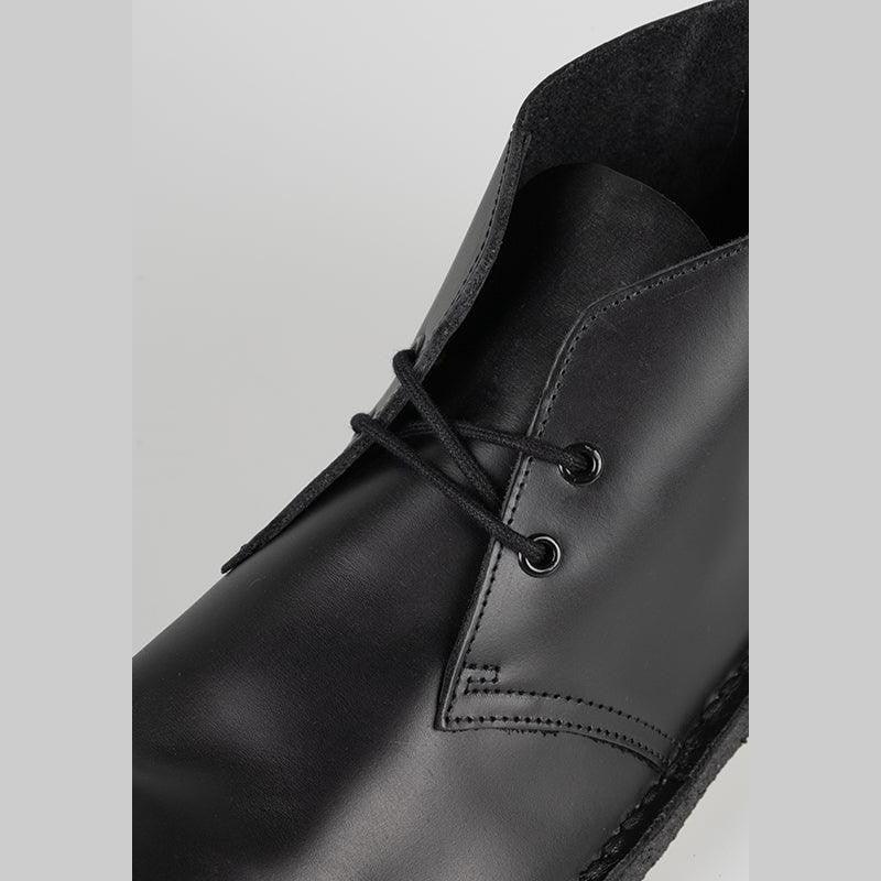 Desert Boot - Black Polished - LOADED