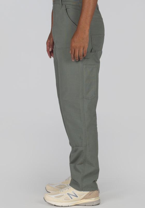 Double Knee Pant - Smoke Green Rinsed - LOADED