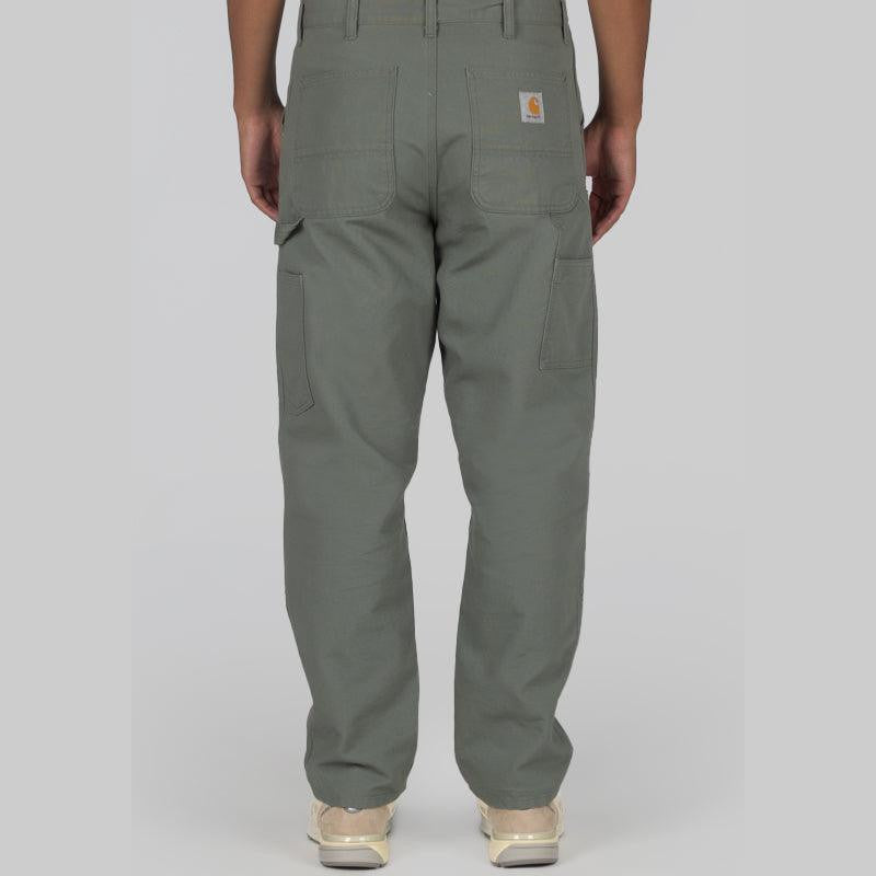 Double Knee Pant - Smoke Green Rinsed - LOADED