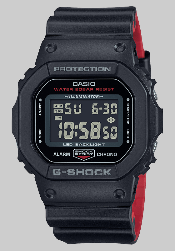 DW5600UHR-1DR - Sport Heart Rate Series - LOADED