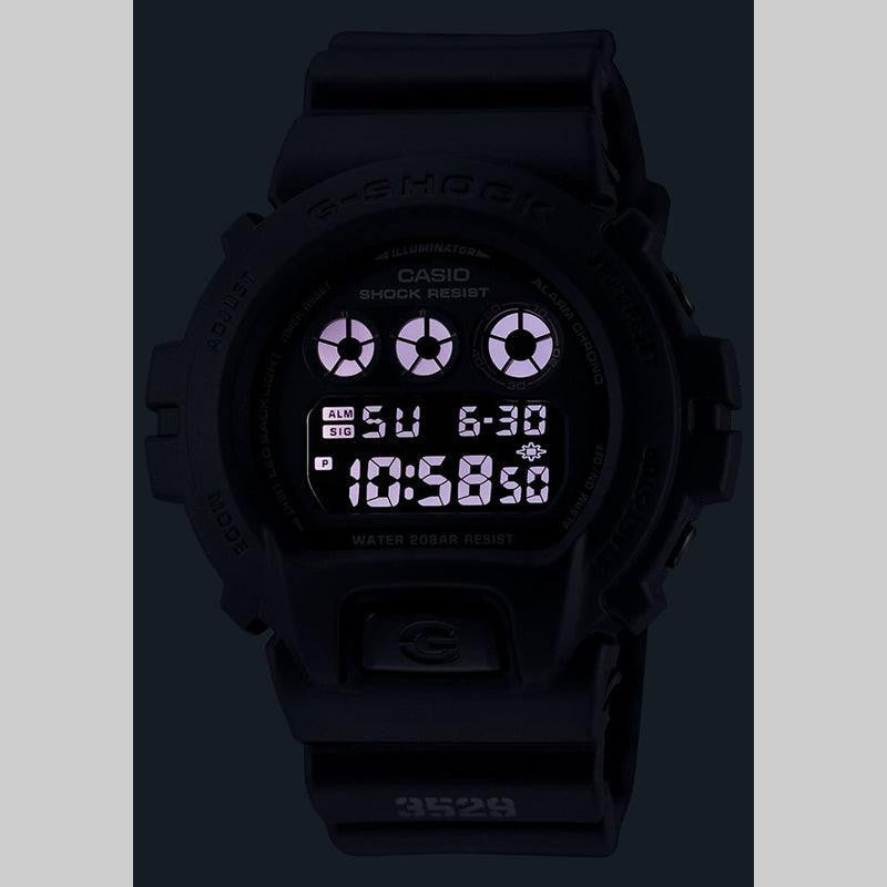 DW6900UMS-1DR - Black Digital Watch - LOADED