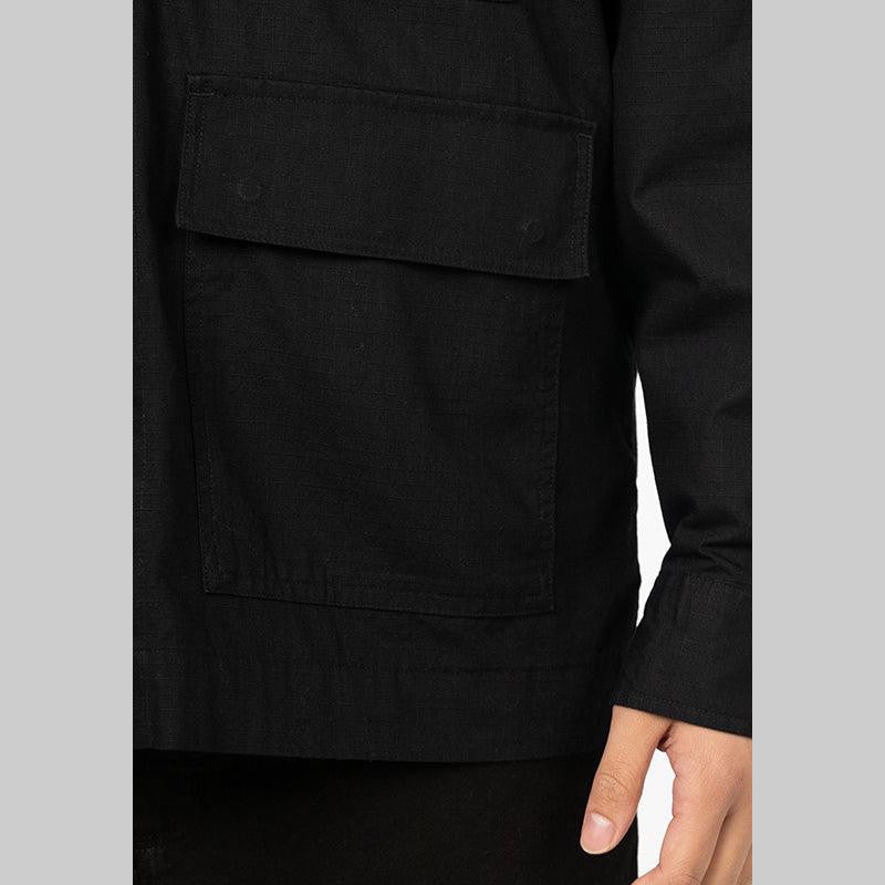 Elroy Shirt Jacket - Black - LOADED