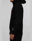 Embroidery Hoodie - Black - LOADED