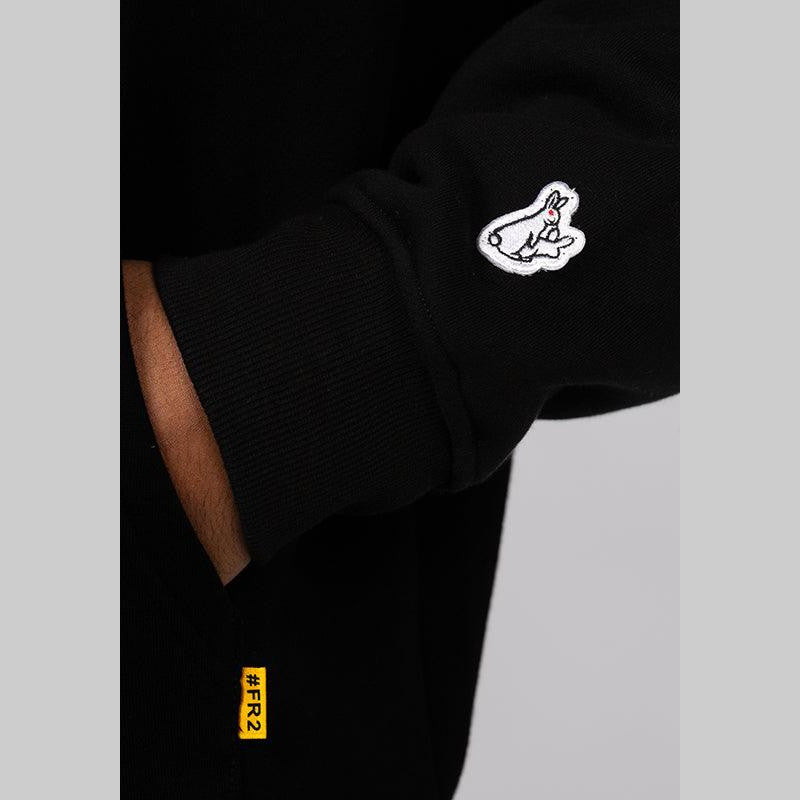 Embroidery Hoodie - Black - LOADED