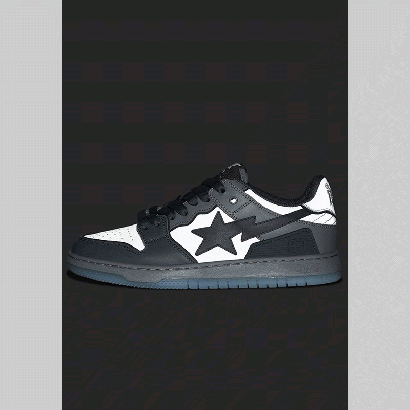 Bape SK8 STA #5 M2 - Reflective Grey