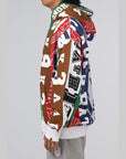 Fans Scarf Full Zip Hoodie - Multi - LOADED