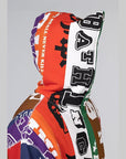 Fans Scarf Full Zip Hoodie - Multi - LOADED