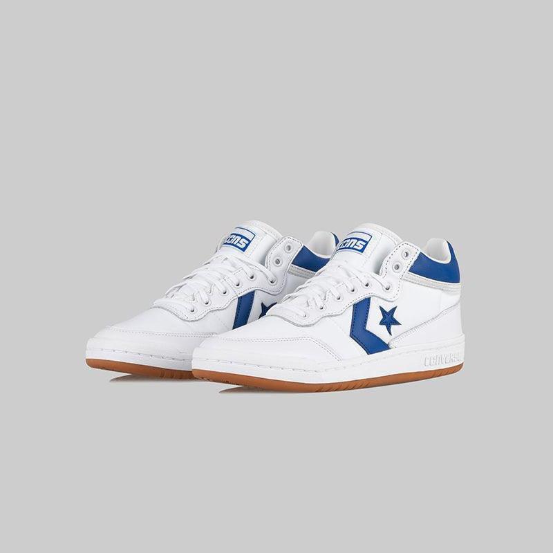 Fastbreak Pro Mid - White/Blue - LOADED