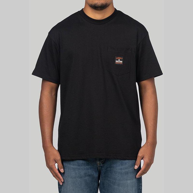 Field Pocket T-Shirt - Black - LOADED