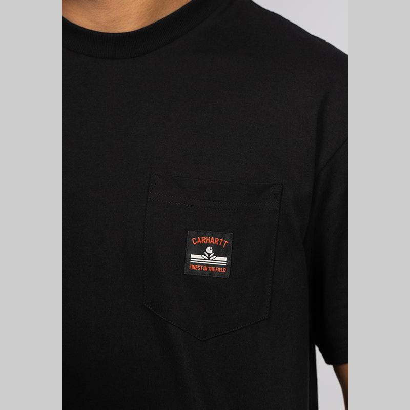 Field Pocket T-Shirt - Black - LOADED