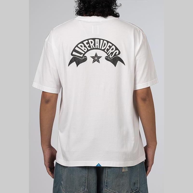 Flag T-Shirt - White - LOADED