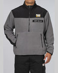 Fleece Half-Zip Jacket - Grey - LOADED