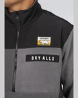 Fleece Half-Zip Jacket - Grey - LOADED