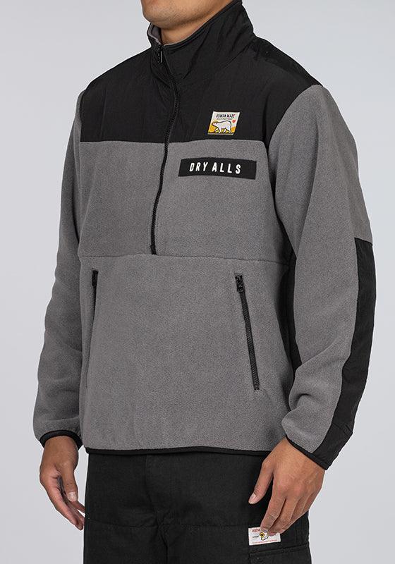 Fleece Half-Zip Jacket - Grey - LOADED