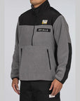 Fleece Half-Zip Jacket - Grey - LOADED