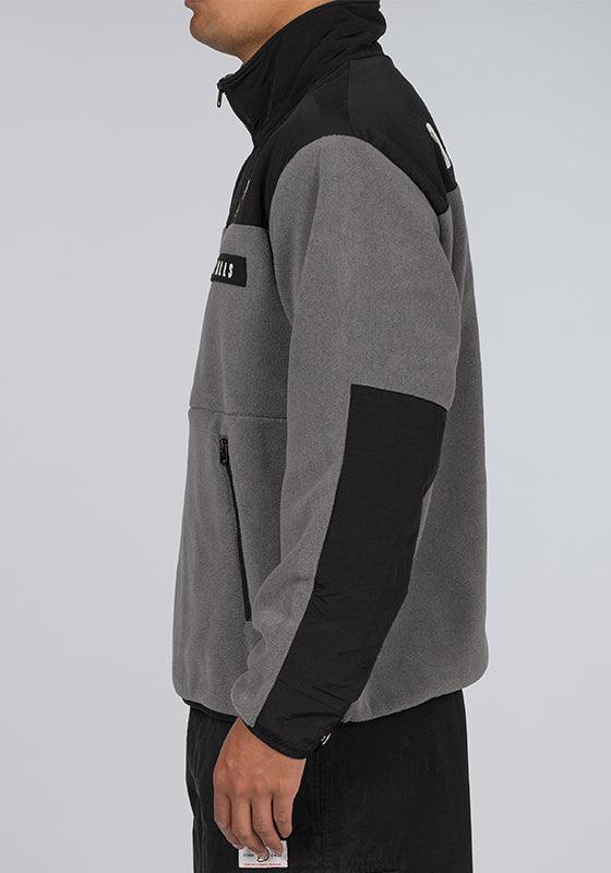 Fleece Half-Zip Jacket - Grey - LOADED