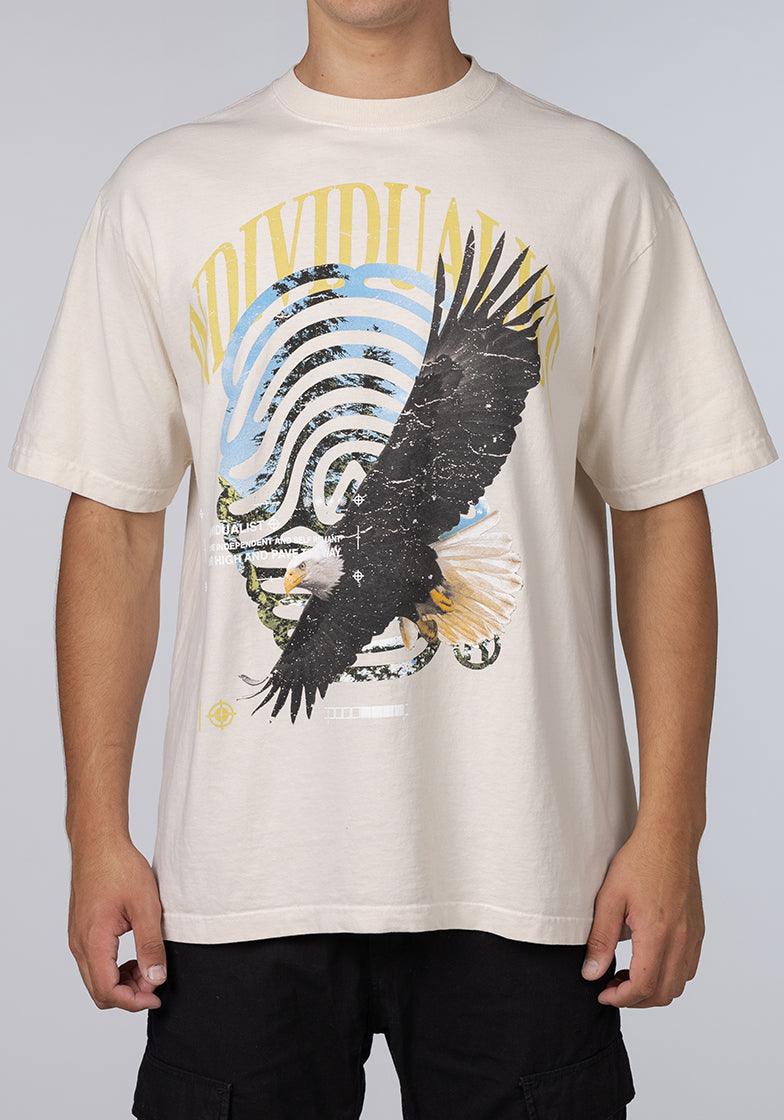 Fly Alone T-Shirt - Vanilla - LOADED